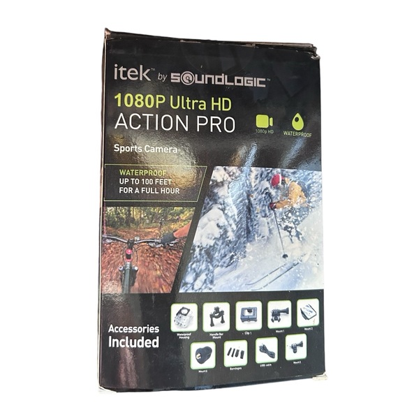 ITEK 1080P Ultra HD Action Pro Sports Camera Go-Pro Waterproof with Box - Picture 3 of 4